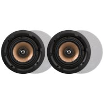 Hpro650 6,5 Zoll Wand- Und Deckenlautsprecher, 20-120 Watt, Für Heim, Badezimmer, Küche, Büro, Hifi, Mit Schwenkbarem Hochtöner, Aluminium-konus, 