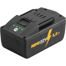Rems – Batería de iones de litio 21.6 V 5.0 AH – Protección contra descarga profunda y sobrecarga