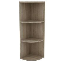 Étagère D'Angle Basse À 3 Niveaux Pour Salon, Salle À Manger, Rangement Plea 29 X 92 X 29 Cm