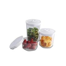 Set Di Contenitori Sottovuoto Solis Bianco 700-2000 Ml