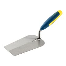 Andalusische geschweißte Kelle VT43A – behandeltes Stahlblech – ergonomischer Griff – 110 x 312 x 100 mm – 0,34 kg