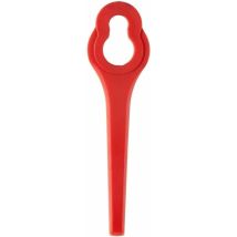 Way - Paquete De 50 Cuchillas Compatibles Con El Cortacésped Ferrex Aldi Far 20-i. Cuchillas De Repuesto Para El Cortacésped Inalámbrico Ferrex.