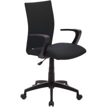 Silla De Oficina Milano Negro - Diseño Ergonómico Y Confort Impecable - 58x58xh93(99) Cm