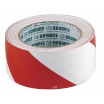 Klebeband Markierung rot/weiß 50mm x 33m hohe Haftfestigkeit Temperaturbereich 0°C bis 60°C