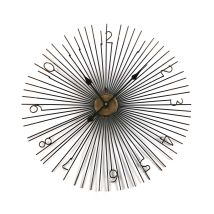 Versa Arniston Dekorative Wanduhr Für Die Küche, Das Wohnzimmer, Esszimmer Oder Schlafzimmer, Maßnahmen (h X L X B) 69 X 4 X 69 Cm, Metall, Farbe: 