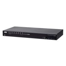 Switch Kvm Displayport 4k A 8 Porte Aten Con Usb 3.0 E Modalità Broadcast, Cs19208-at-g