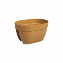 Vaso Artevasi – Ø 40 cm – Giallo – Elegante vaso per esterni e interni – Arredo giardino