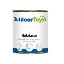 Holzlasur 0,75l für Kinderspielgeräte – Wetterfest, UV-beständig – Schützt Holz vor Witterungseinflüssen