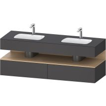 Qatego Lavabo Encastrado Con Base De Lavabo Consola, - Duravit