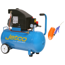Compresor Jetco 2 Hp - 50 L - 8 Bares - 104.000