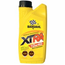 Bardahl – Olio motore semi-sintetico 10W40 1L – Viscosità 10W40, Densità 0,869 kg/L, Punto di infiammabilità > 210 °C