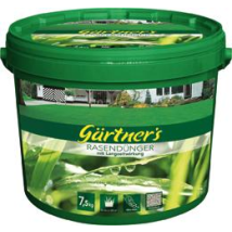 Gartners - Rasendünger M. Langzeitwirkung,7,5 Kg