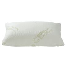 Almohada De Relleno - Teleshopping - Miracle Bamboo Pilow - Blanca - Adulto - Almohada Con Memoria - Ergonómica