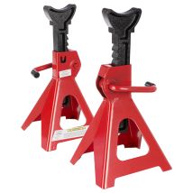 Canbolat Vertriebs Gmbh - Arebos 2x Trestle 3000 Kg Load Capacity Stroke 275-400 Mm 10-fold Height Adjustable Steel/cast Iron