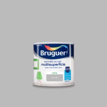 Bruguer - Acrylic Multisuperficie Esmalte Al Agua Mate Gris Ceniza 250 Ml