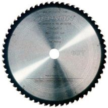 Jepson - Drytech Hartmetall-sägeblatt Ø 255x2x25,4 Mm 60d Für Normalen Stahl 600598