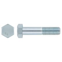Chavesbao - Tornillo 931 8.8 Zinc 18x140 , Tornillo 931 8.8 Zinc 18x140
