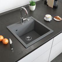 Bergstroem - Lavello Tesa, Grigio, 49 X 51 Cm, Bergström