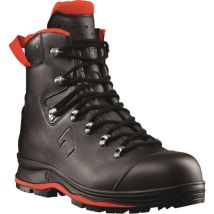 Haix - Botas De Seguridad Trekker Pro 2.0 Talla 9.5 (44) Negro / Rojo S3 Hro Hi Ci Wr Src