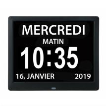 Horloge Calendrier Numérique One Piece 7 Pouces Avec Date Et Heure, Horloge Alzheimer Pour Parents, Machine De Rappel De Médicaments Pour Grands-