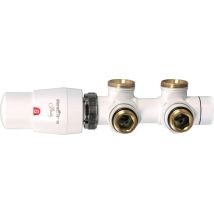 Radiateur Varioterm Zestaw Grzejnikowy Twins Raccords Espacés 50 Mm