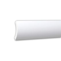 Profhome Decor - Eckleiste Profhome 150225f Stuckleiste Flexible Leiste Zierleiste Zeitloses Klassisches Design Weiß 2 M