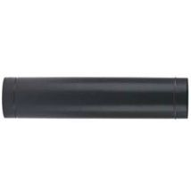 Tuyaux De Poêle En Acier Émaillé - Couleur Noir - Diamètre 150mm - Longueur 100cm