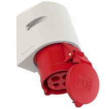 Toma De Corriente Fija 32a 5p 400v 6h Ip44 Montaje En Superficie