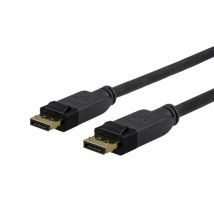 Vivolink Prodp1 Displayport-kabel 1 M Schwarz