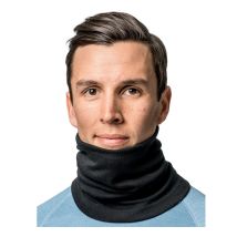 Woolpower Tube Lite Schlauchschal aus Merinowolle – Unisex – Elastisch – Ideal für Hals und Kopf – Schwarz