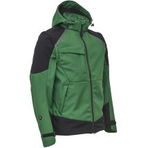 Elka - Workingxtreme Softshelljacke 117300 Farbe: Grün/schwarz Größe: M