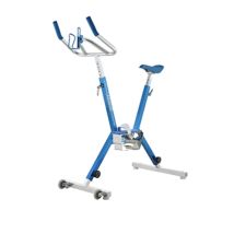 Aquabike Aluminio Lanabike Waterflex 9,5kg - Cuadro De Aluminio Anodizado - Musculación/aquafitness - Color Azul
