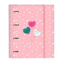 Blackfit8 - Raccoglitore Ad Anelli 4 Da 35 Cm Con 100 Fogli A4, Ideale Per Bambini Di Diverse Età, Comodo E Versatile,