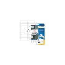 Universaletikett 105 X 42,3 Mm (b X H) Wieder Ablösbar Papier Weiß 350 Etik./pack.