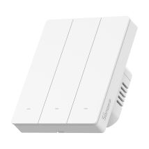 Interruptor De Pared Táctil Inteligente Sonoff Zbm5-3c-80w (3 Canales) Zigbee