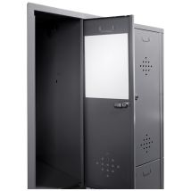 DURABLE Magnetische Tafeln A4 Schwarz – 5 Stück – Ideal für Büro, Schule, Zuhause – Praktische Lösung zur Organisation von Informationen