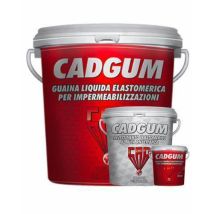 Cad - Guaina Liquida Gum Impermeabilizzante Da 20kg + Guanti - Bianco