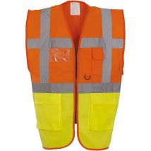 Gilet Multifunzione Yoko Ad Alta Visibilità Giallo / Arancione S