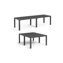 Mesa Keter Julie Double Grafito 147-295x90x74,5