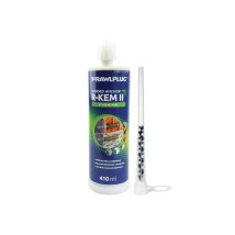 Chemische Befestigung Polyester R-kem Ii Rwalplug - 410 Ml - Grauton