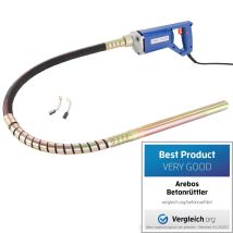 Arebos - Vibrador De Hormigón Aguja Vibrante Electrica Vibrador De Construcción Eléctrico 800w Longitud De Varilla Vibratoria De 2m Para Concreto