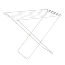Tendedero metálico sin alas ER01S – 10 metros – Diseño funcional y práctico – Patas rojas – Ideal para espacios reducidos