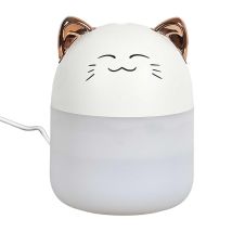 Home Deco Factory, Ve6082, Diffusore Di Oli Essenziali Led'kawaii Cat, Design Adorabile, Illuminazione Led Multicolore, Ideale Per La Casa, Atmosfera 