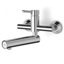 Dmp Electronics - Robinet Mural Électronique 205x186 Mm En Métal Chromé Brillant Speedymix