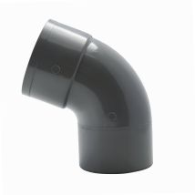 Jardibric Conexión Macho-Hembra 67° 30° ø100mm - Racor de PVC para Fontanería y Riego