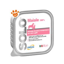 Drn Dog & Cat Solo Maiale - Drn Dog & Cat Solo Maiale - Vaschetta Da 100 Gr