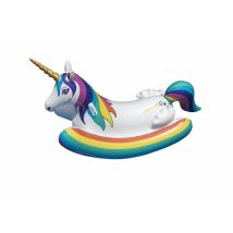 Boya gigante Magic the Unicorn – 218 x 122 x 91 cm – Diseño colorido para piscina