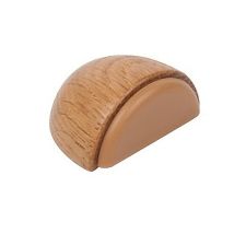 Nesu - Tope Puerta Madera Roble 496rb 49x21mm , Tope Para Puertas De Madera. - Color Roble. - Con Adhesivo. - Medidas: 47x38x23mm.