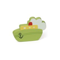 REI – Pomo de plástico con acabado barco multicolor – 85 x 64 x 25 mm – Decoración infantil