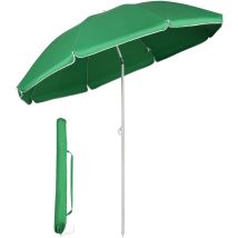 Ombrellone Flexy 200 Cm Palo In Alluminio Verde